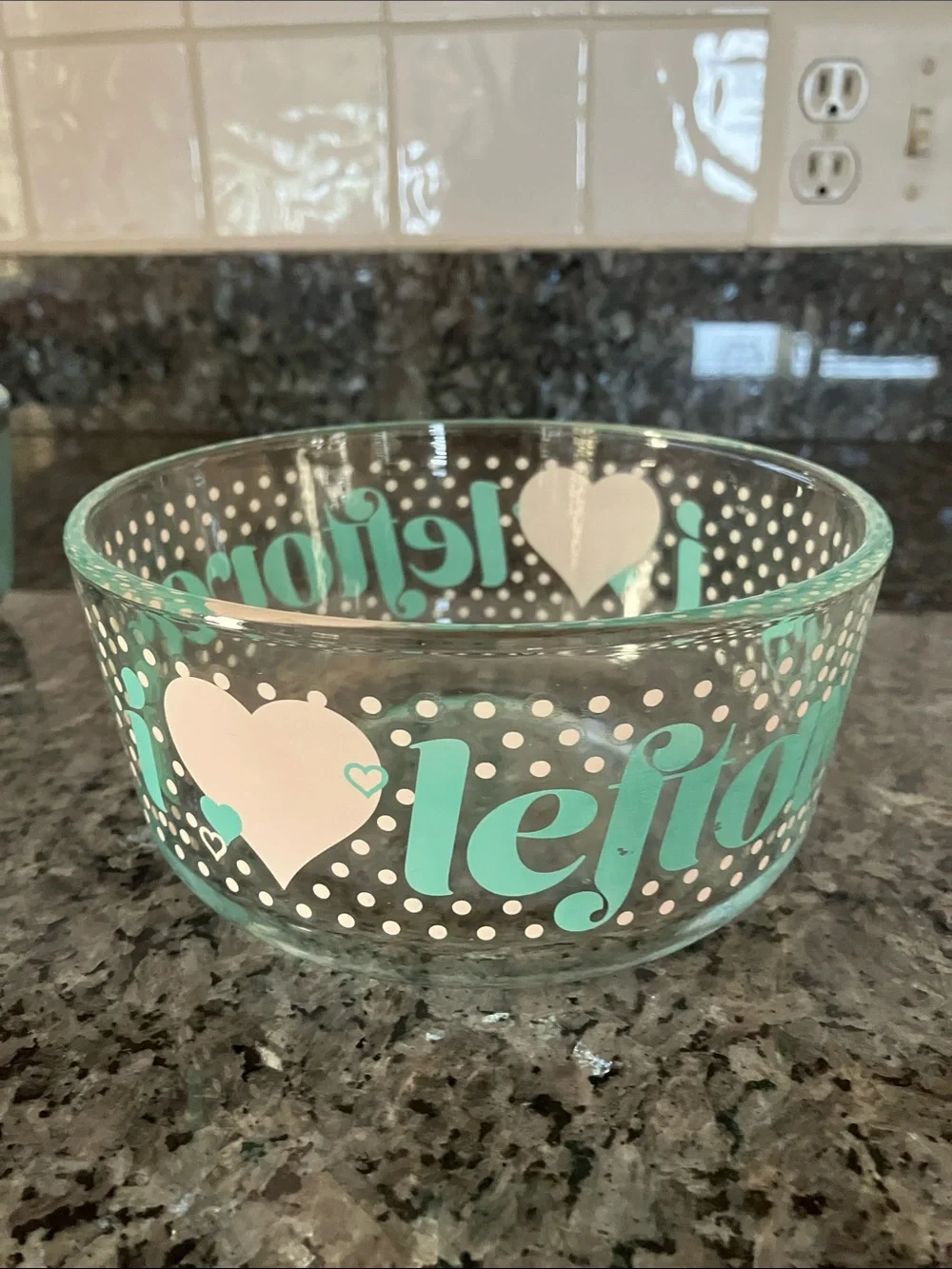 Pyrex clear glass
